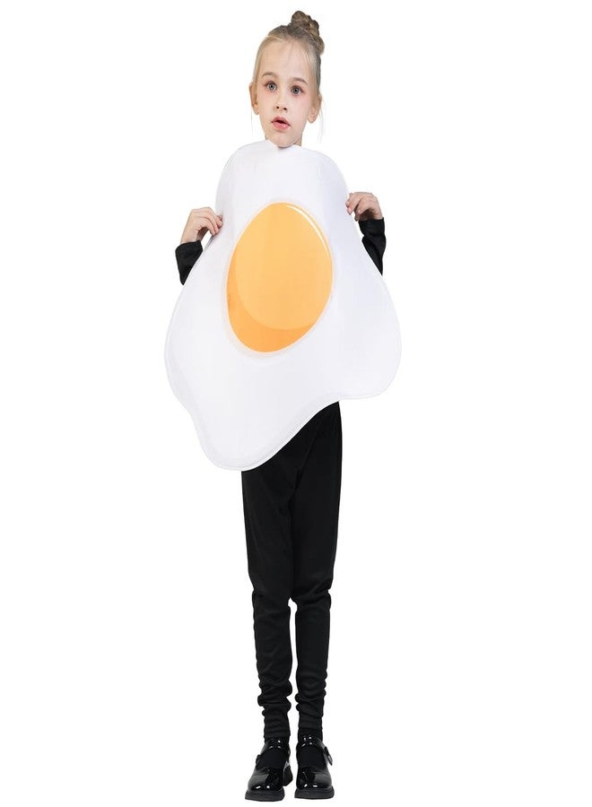 PGOND Breakfast Duo Halloween Costume Set, Fried Egg and Bacon Strip (Egg) - Image 2